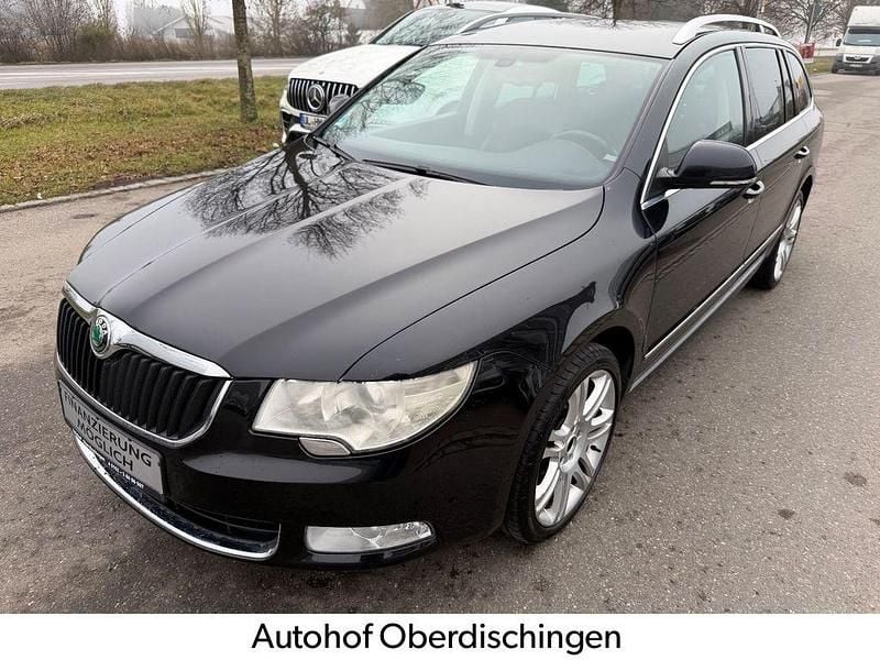 Schwarz Gebraucht 2010 Skoda Superb Ambition Kombi | 5.500 € (Superpreis) - Bild 1/4