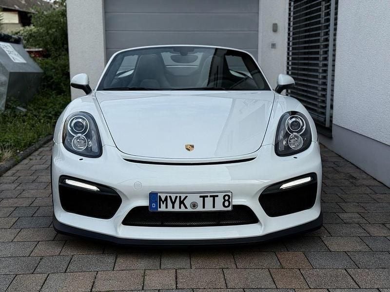Weiß Gebraucht 2013 Porsche Boxster S Chrono Cabrio | 46.000 € (Teuer) - Bild 1/4