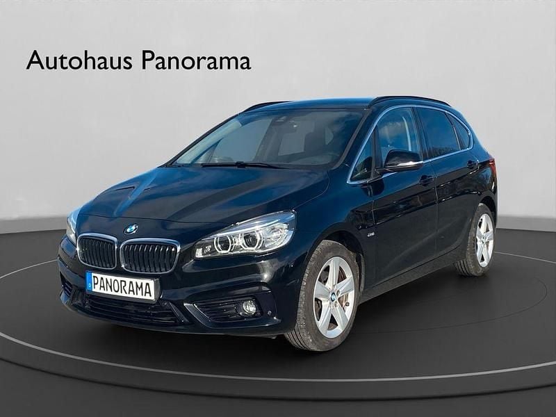 Schwarz Gebraucht 2017 BMW 218 Sport Line Kombi | 11.900 € (Guter Preis) - Bild 1/4