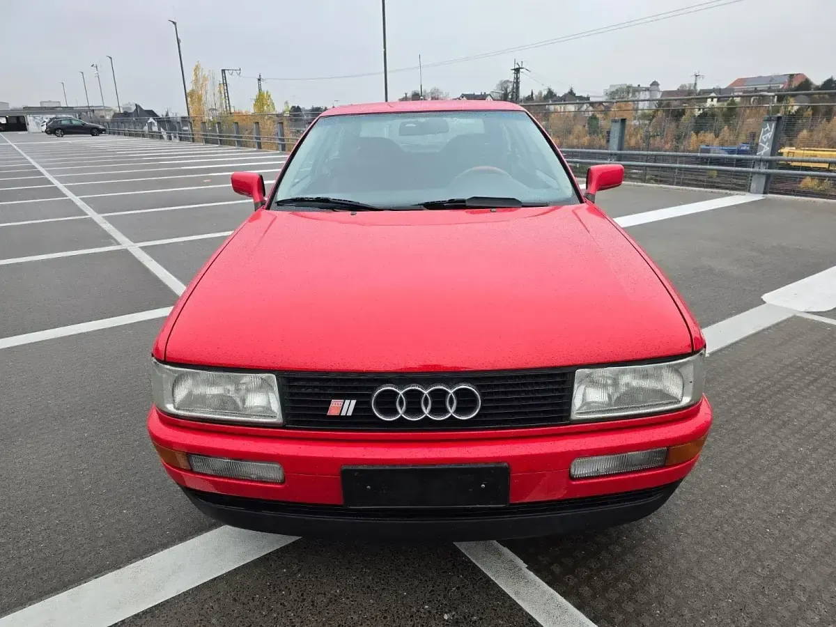 Gebraucht Audi Coupé 111 PS (81 kW) 1990 Rot Coupé