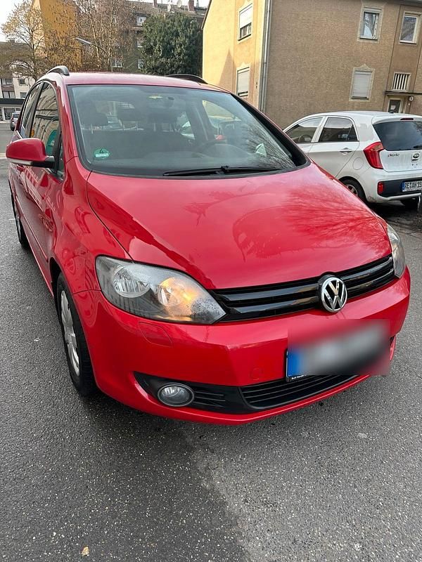 Gebraucht VW Golf VI 2009 Rot Kleinwagen
