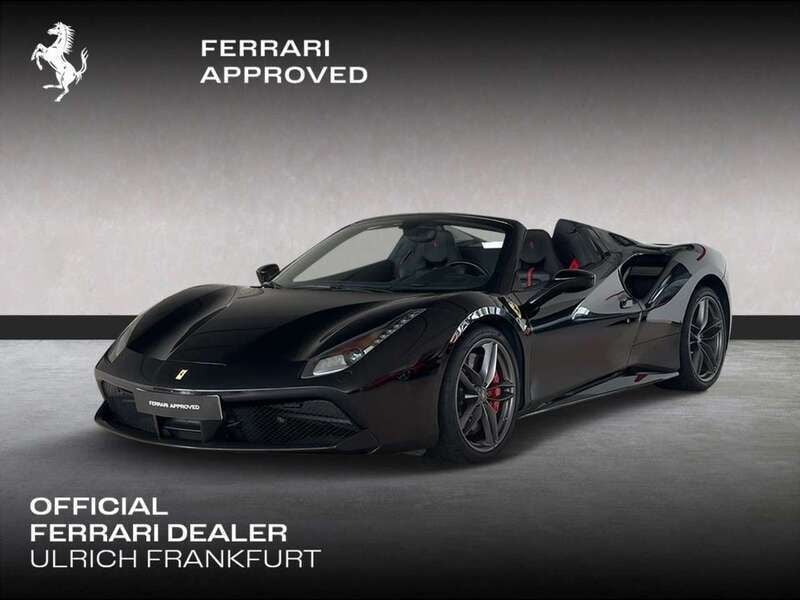 Nero daytona (metallic) Gebraucht 2018 Ferrari 488 Cabrio | 242.800 € (Fairer Preis) - Bild 1/3