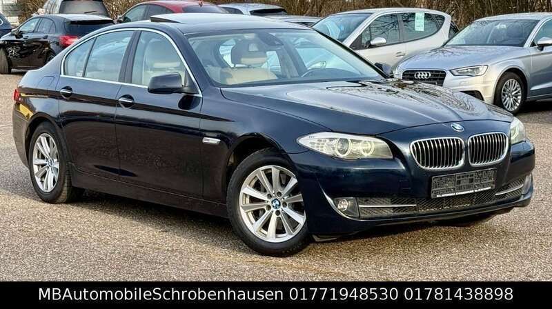 Blau Gebraucht 2010 BMW 525 Limousine | 9.999 € (Superpreis) - Bild 1/4