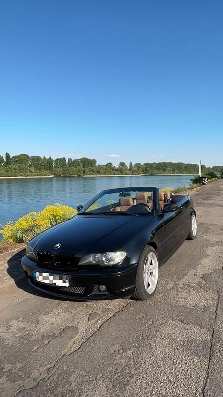 Schwarz Gebraucht 2005 BMW 318 Cabriolet Cabrio | 3.500 € (Superpreis) - Bild 1/3