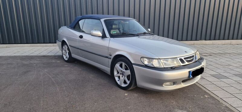 Silber Gebraucht 2003 Saab 9-3 Cabriolet Cabrio | 5.900 € (Fairer Preis) - Bild 1/4