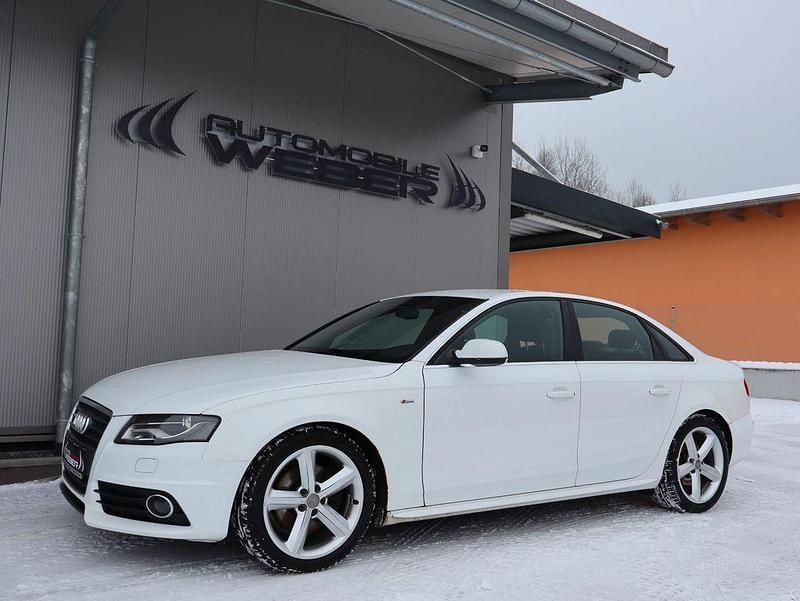 Weiß Gebraucht 2009 Audi A4 S-Line Limousine | 6.985 € (Fairer Preis) - Bild 1/4