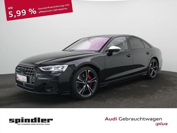 Schwarz (sebringschwarz kristalleffekt) Gebraucht 2024 Audi S8 Ambiente Limousine | 119.481 € (Teuer) - Bild 1/4