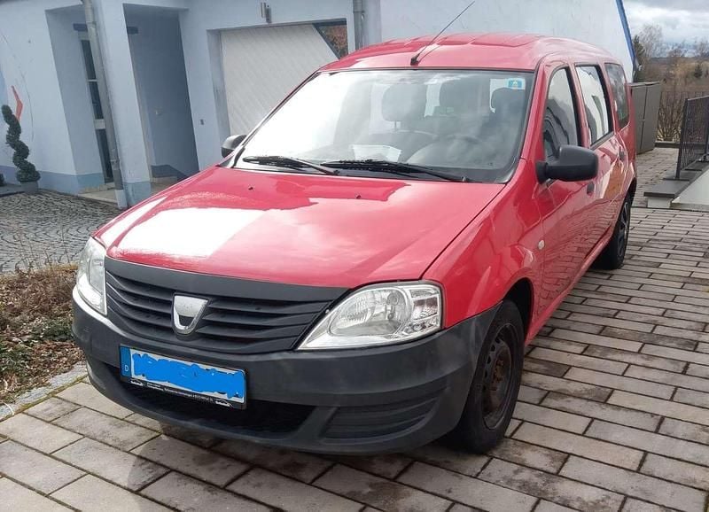 Gebraucht Dacia Logan MCV 75 PS (55 kW) 2009 Rot Kombi