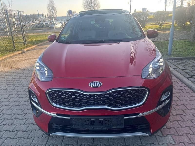 Gebraucht Kia Sportage Platinum Edition 185 PS (136 kW) 2019 Rot SUV