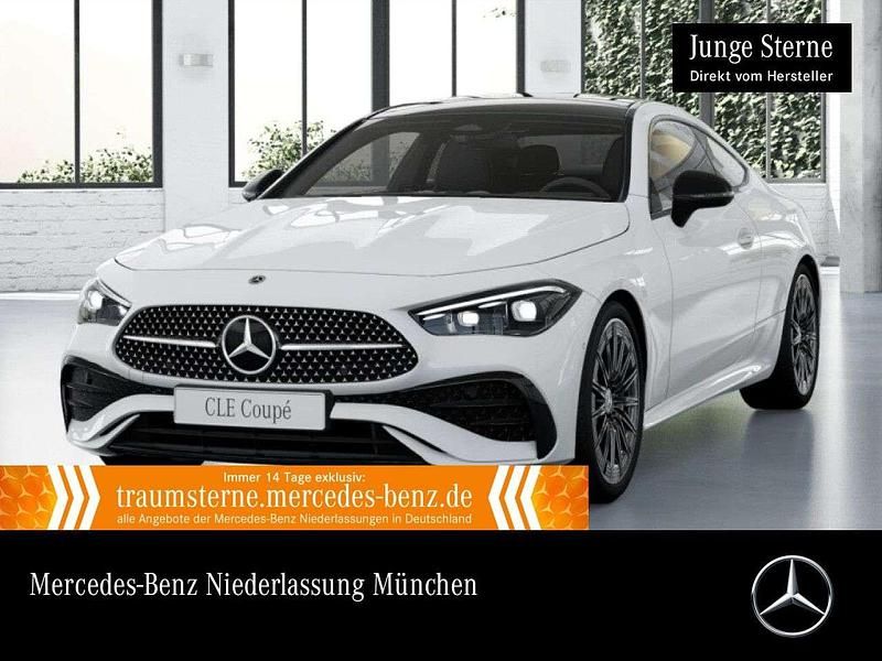 Weiß Gebraucht 2024 Mercedes CLE300 AMG Coupé | 57.980 € (Fairer Preis) - Bild 1/2
