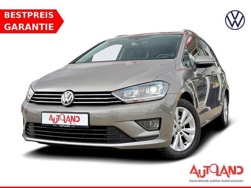 Grau Gebraucht 2016 VW Golf Sportsvan Allstar Van / Kleinbus | 14.990 € (Teuer) - Bild 1/4