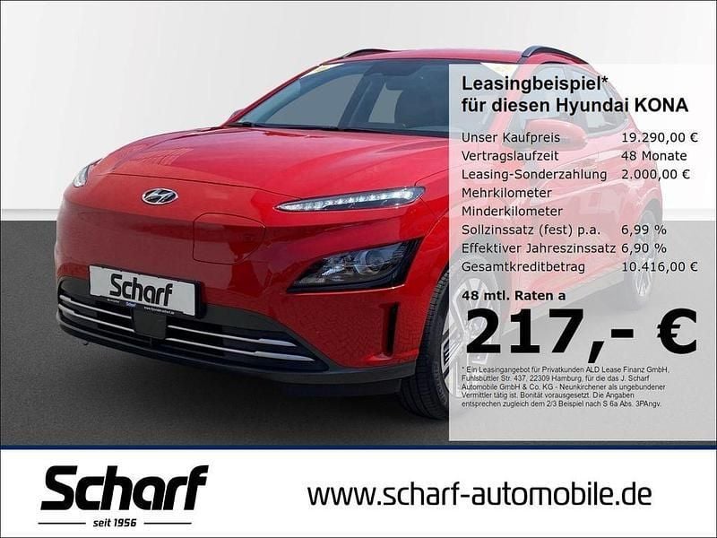 Rot Gebraucht 2022 Hyundai Kona Select SUV | 19.290 € (Etwas zu teuer) - Bild 1/4