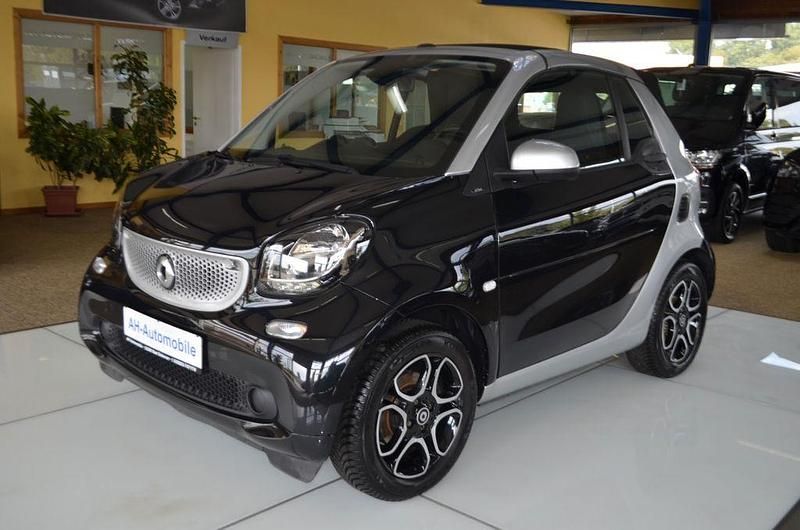 Silber Gebraucht 2019 Smart ForTwo Cabrio Basis Cabrio | 13.880 € (Fairer Preis) - Bild 1/4