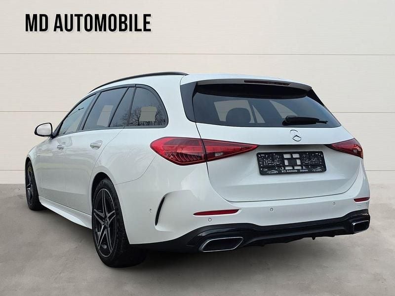 Gebraucht Mercedes C220 AMG line 200 PS (147 kW) 2023 Weiß Limousine