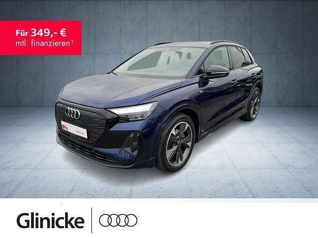 Blau Gebraucht 2022 Audi Q4 e-tron S-Line SUV | 26.305 € - Bild 1/2