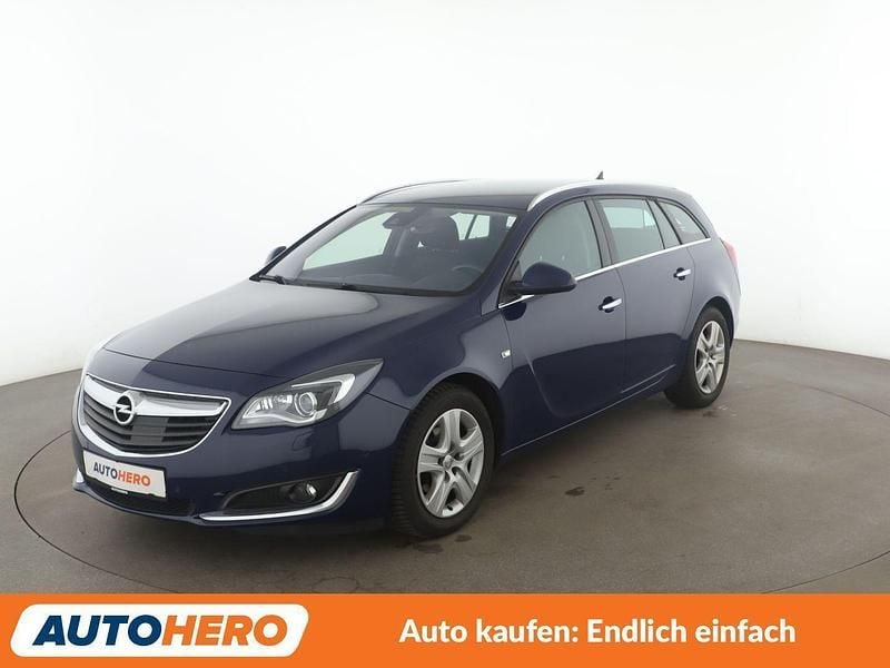 Blau Gebraucht 2015 Opel Insignia Business Edition Kombi | 10.880 € (Teuer) - Bild 1/3