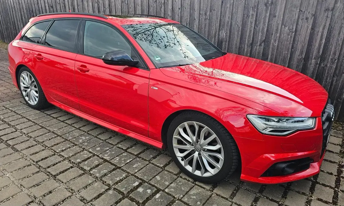 Gebraucht Audi A6 S-Line 252 PS (185 kW) 2018 Rot Kombi