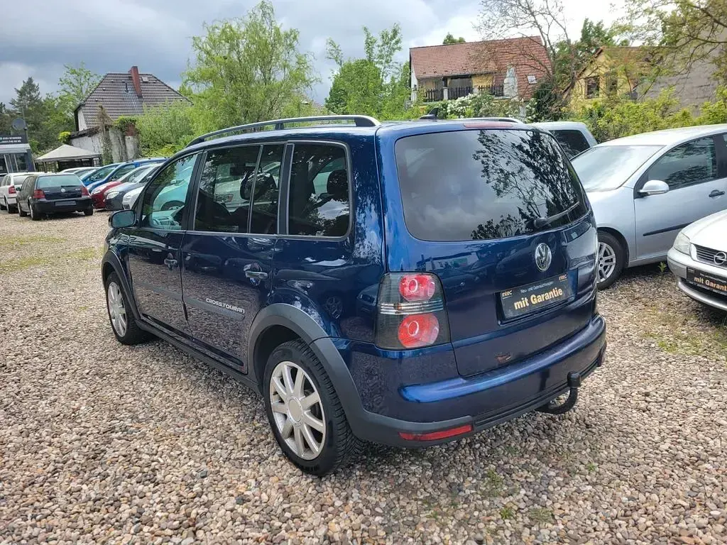 Gebraucht VW Touran Cross 170 PS (125 kW) 2008 Blau Van / Kleinbus