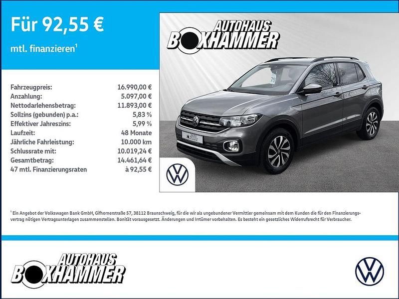 Gebraucht VW T-Cross Active 110 PS (80 kW) 2021 Grau SUV