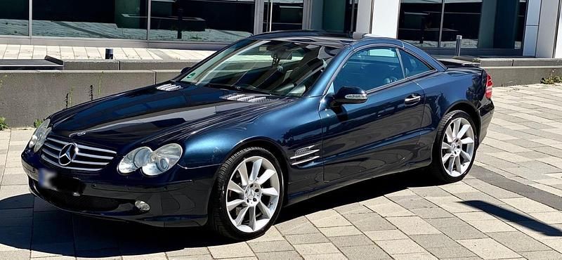 Gebraucht Mercedes SL500 309 PS (227 kW) 2002 Blau Cabrio