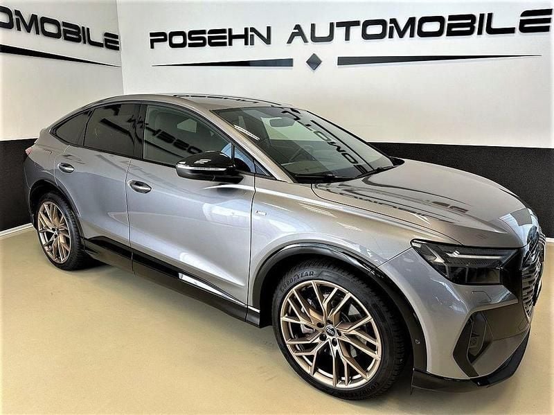 Taifungrau Gebraucht 2023 Audi Q4 Sportback e-tron S-Line SUV | 43.450 € (Fairer Preis) - Bild 1/4