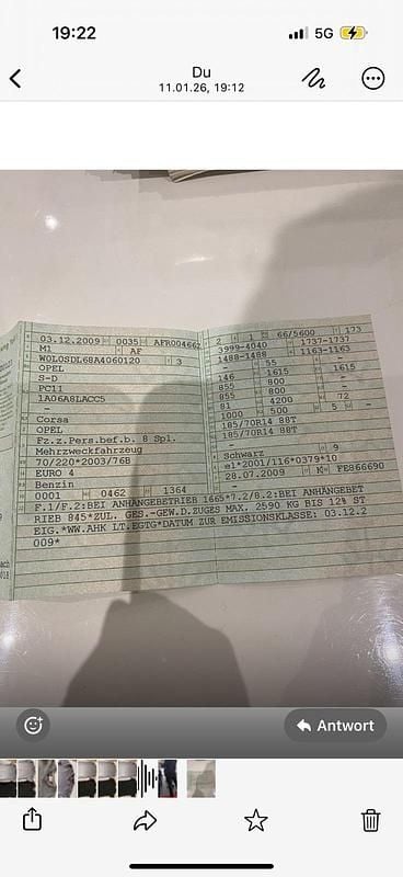 Gebraucht 2009 Opel Corsa Kleinwagen | 1.200 € (Superpreis) - Bild 1/4