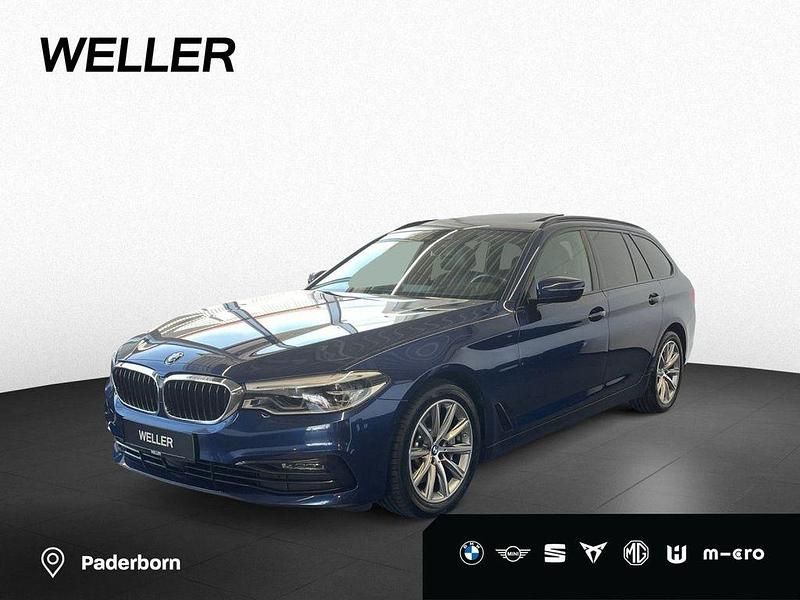 Blau Gebraucht 2018 BMW 530 Sport Line Limousine | 29.450 € (Fairer Preis) - Bild 1/4