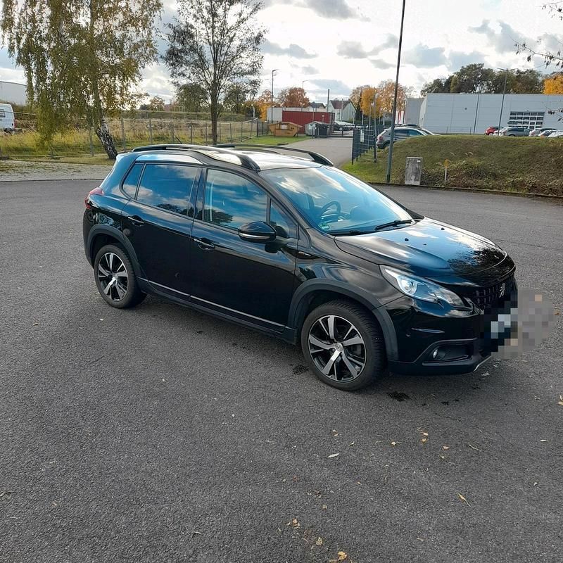 Schwarz Gebraucht 2017 Peugeot 2008 GT-line SUV | 9.980 € (Fairer Preis) - Bild 1/4