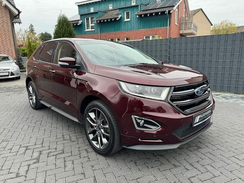 Rot Gebraucht 2017 Ford Edge Sport SUV | 14.200 € (Fairer Preis) - Bild 1/4