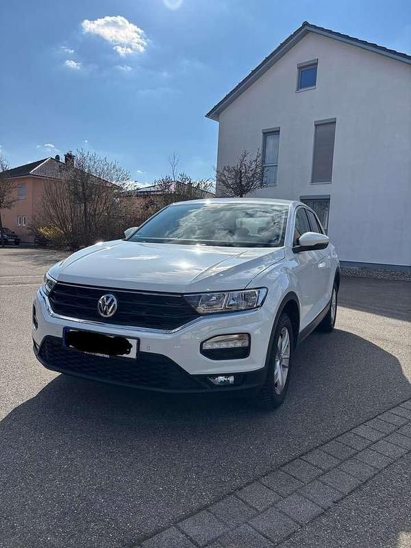Gebraucht VW T-Roc Basis 116 PS (85 kW) 2019 Weiß SUV
