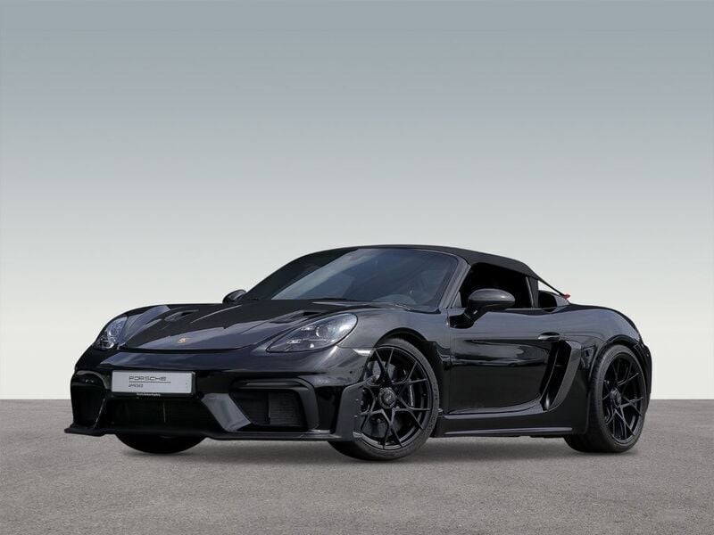 Schwarz Gebraucht 2024 Porsche 718 Spyder Sport Cabrio | 175.900 € (Etwas zu teuer) - Bild 1/4
