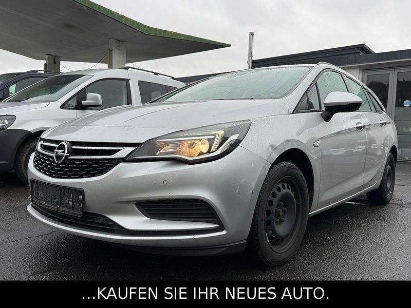 Silber Gebraucht 2018 Opel Astra Business Kombi | 8.490 € (Fairer Preis) - Bild 1/4