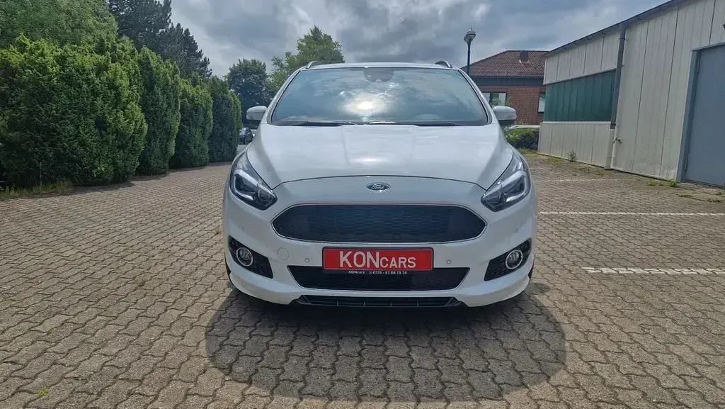 Gebraucht Ford S-MAX ST-Line 165 PS (121 kW) 2019 Weiß Van / Kleinbus