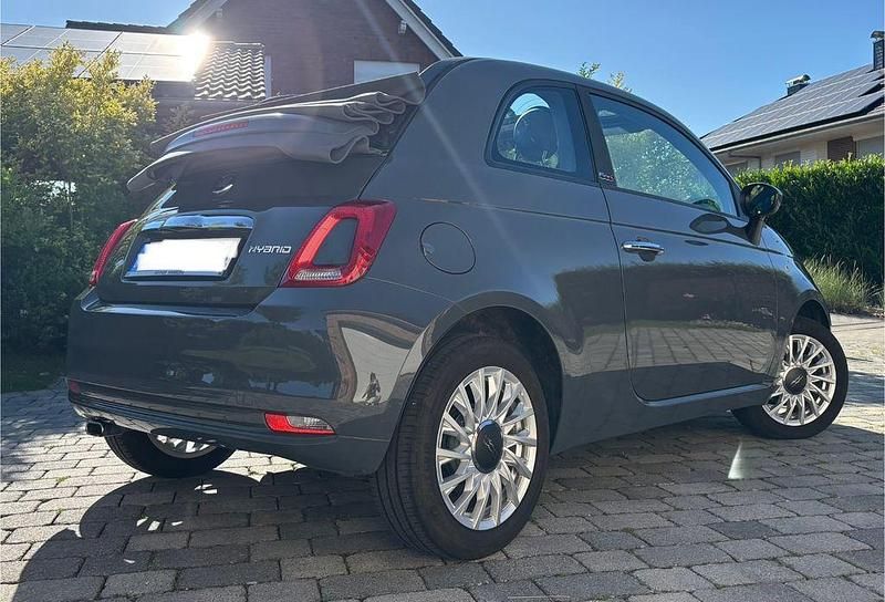 Grau Gebraucht 2020 Fiat 500C Lounge Cabrio | 10.950 € (Guter Preis) - Bild 1/4