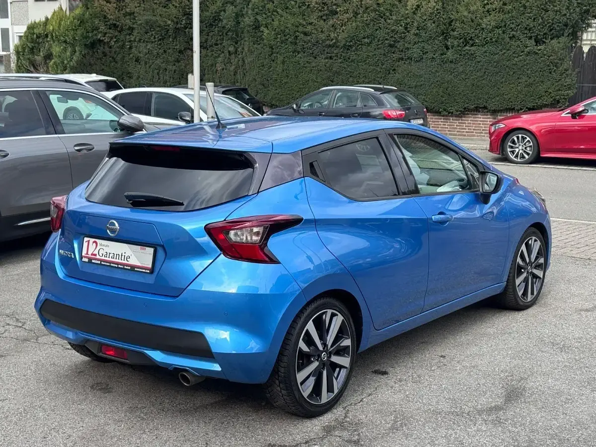 Gebraucht Nissan Micra 360º 117 PS (86 kW) 2019 Blau Kleinwagen