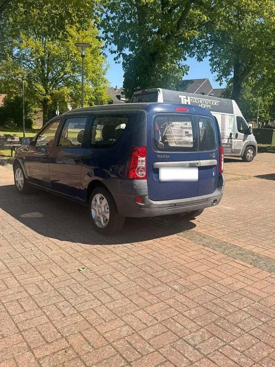 Gebraucht Dacia Logan MCV 75 PS (55 kW) 2007 Blau Kombi
