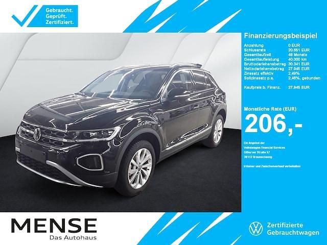 Deep black perleffekt Gebraucht 2024 VW T-Roc Style SUV | 27.945 € (Superpreis) - Bild 1/4