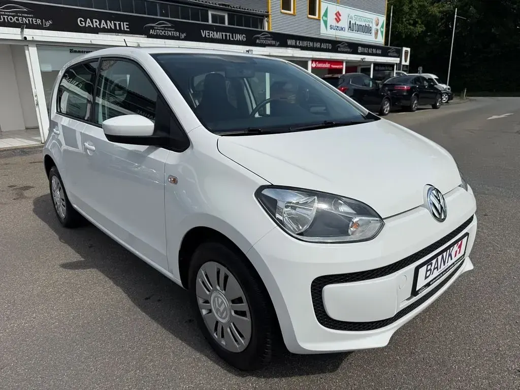 Gebraucht VW up! move up! 60 PS (44 kW) 2015 Weiß Kleinwagen