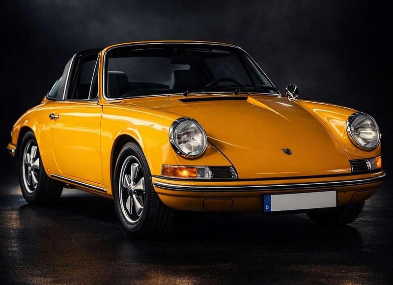 Gebraucht Porsche 911 125 PS (91 kW) 1971 Gelb Cabrio