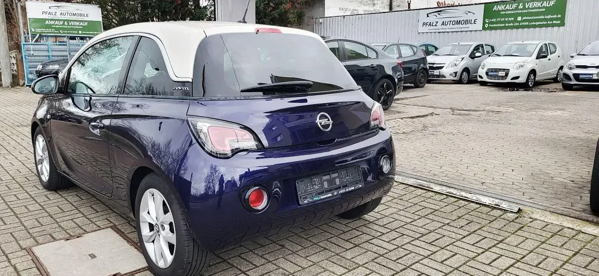 Gebraucht Opel Adam 69 PS (50 kW) 2013 Blau Kleinwagen