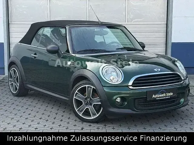 Gebraucht Mini One Cabriolet 98 PS (72 kW) 2011 Grün Cabrio
