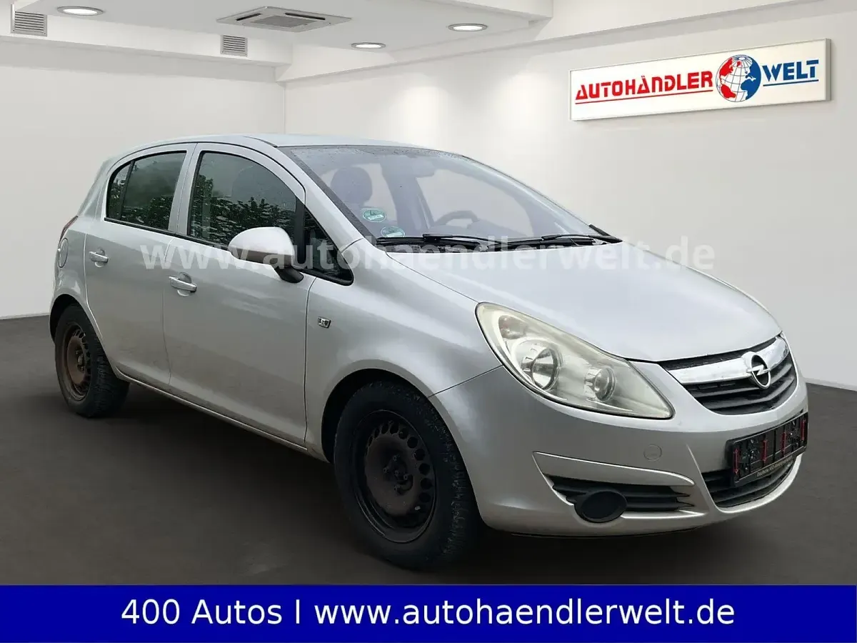 Usado Opel Corsa 80 HP (58 kW) 2009 Cinzento Citadino