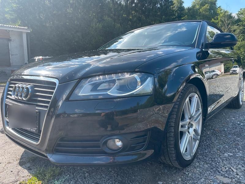 Schwarz Gebraucht 2011 Audi A3 Cabriolet S-Line Cabrio | 6.800 € (Fairer Preis) - Bild 1/4