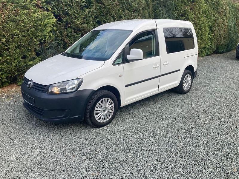 Gebraucht VW Caddy 75 PS (55 kW) 2014 Weiß Van / Kleinbus