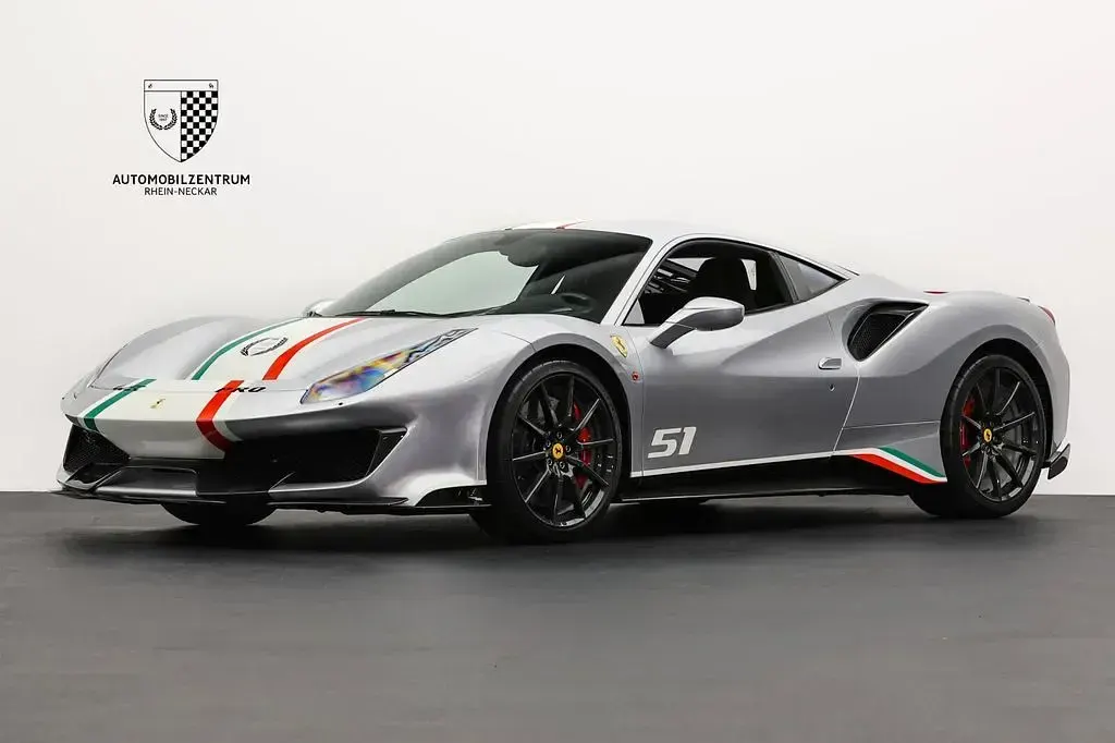 Gebraucht Ferrari 488 721 PS (530 kW) 2020 Argento nürburgring 101/c Coupé