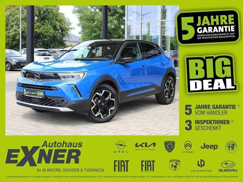 Perl blau Gebraucht 2022 Opel Mokka Ultimate SUV | 18.490 € (Guter Preis) - Bild 1/4