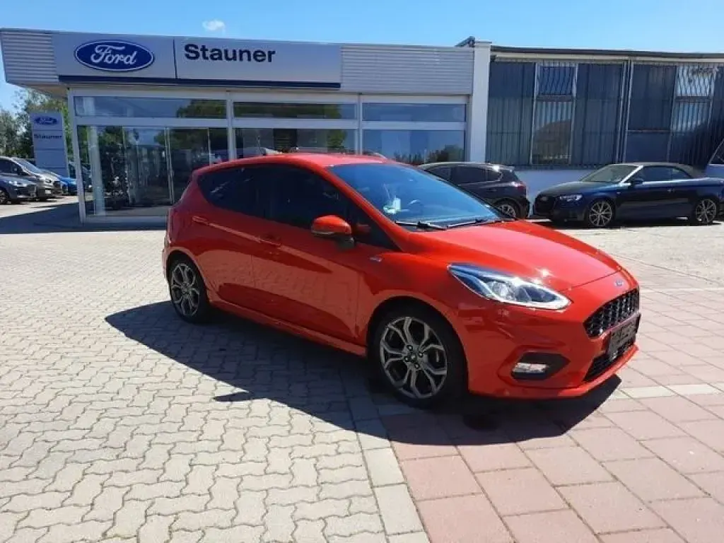 Gebraucht Ford Fiesta ST-Line 95 PS (69 kW) 2021 Rot Kleinwagen