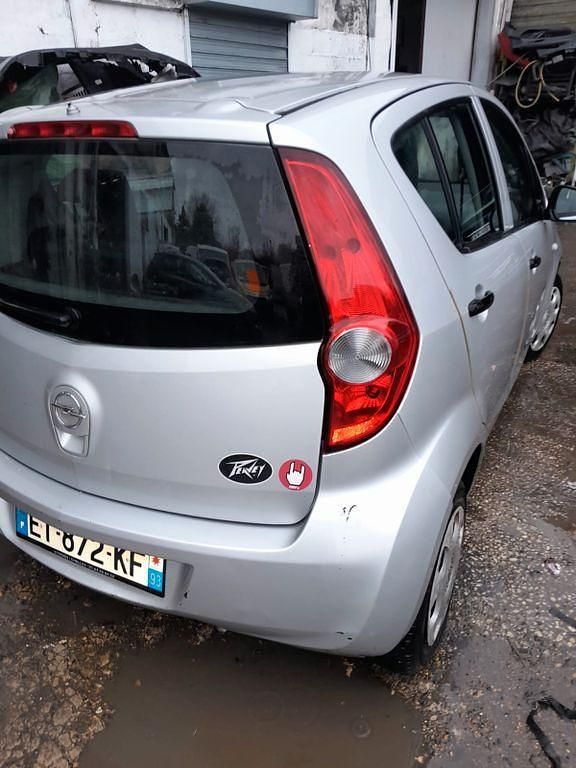 Gebraucht Opel Agila Edition 68 PS (50 kW) 2008 Grau Kleinwagen