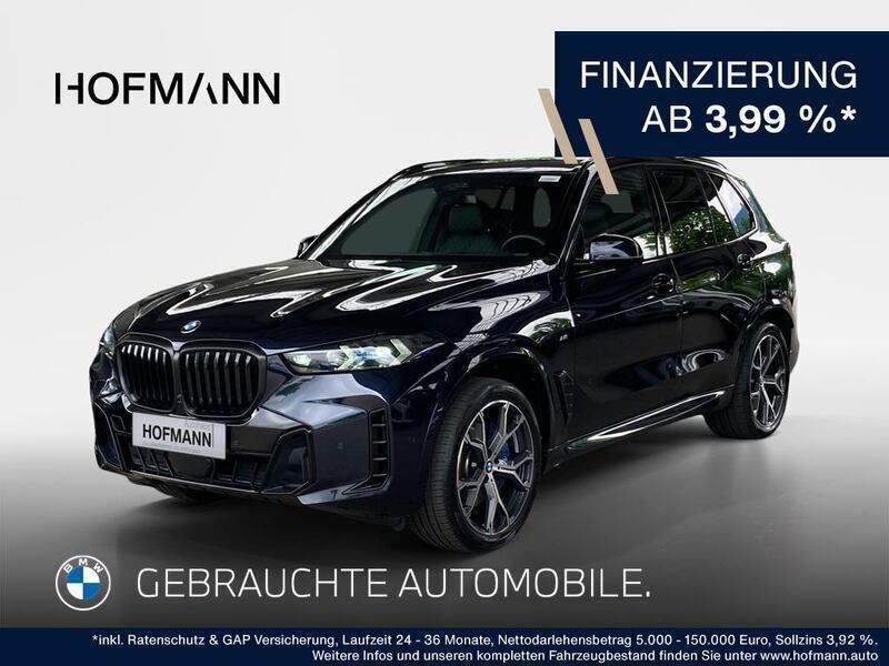 Carbonschwarz metallic Gebraucht 2024 BMW X5 M Sport SUV | 94.660 € (Fairer Preis) - Bild 1/4