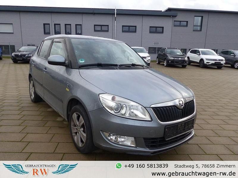 Grau Gebraucht 2013 Skoda Fabia Kleinwagen | 1.990 € (Superpreis) - Bild 1/4